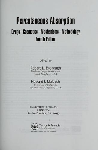 Percutaneous absorption