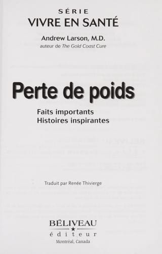 Perte de poids