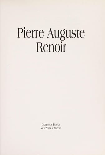 Pierre Auguste Renoir