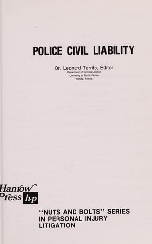 Police civil liability