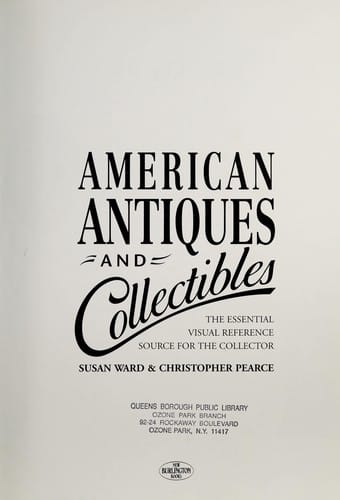 American antiques and collectibles
