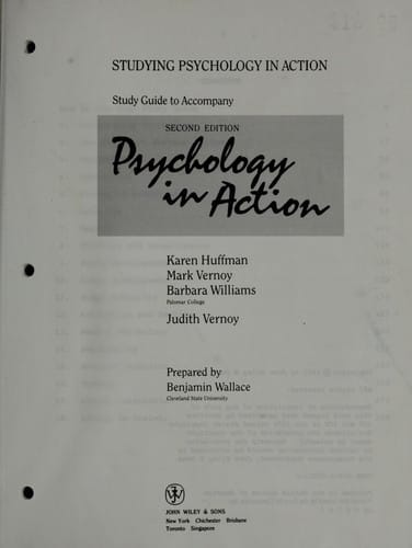 Studying psychology in action