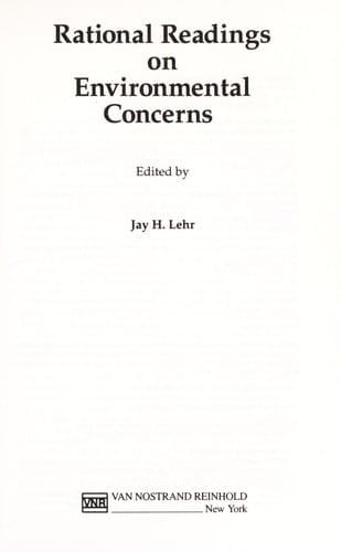 Rational readings on environmental concerns