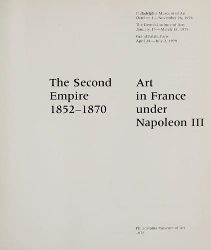 The Second Empire, 1852-1870