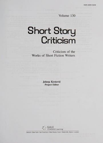 Short Story Criticism