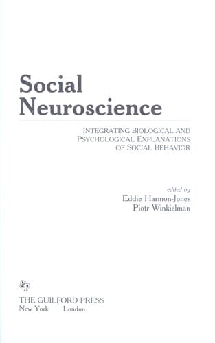 Social neuroscience