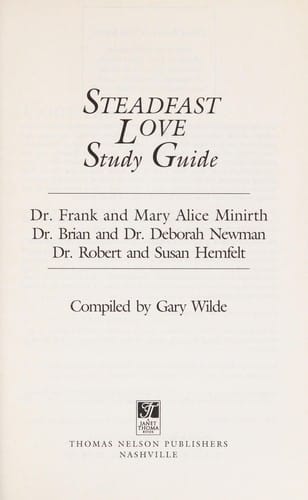 Steadfast love study guide