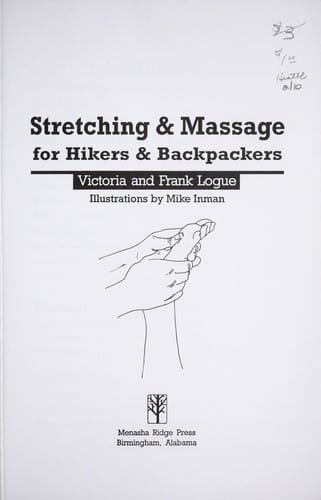 Stretching & massage for hikers & backpackers