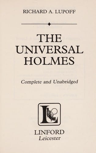 The universal Holmes