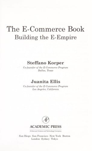 The E-commerce Book