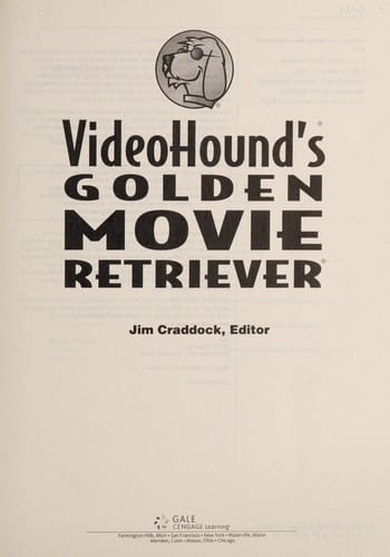 VideoHound's golden movie retriever 2015