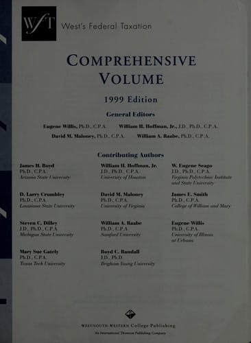 West's federal taxation