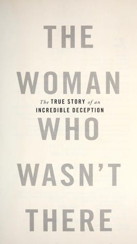 The woman who wasn't there