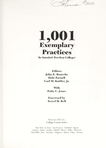 1,001 exemplary practices