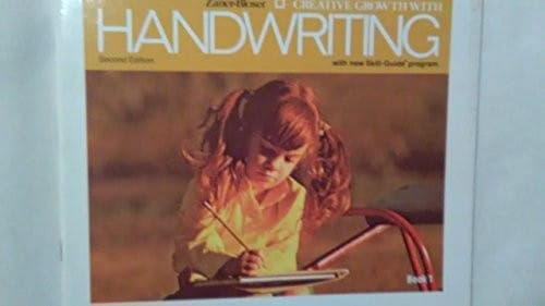Zaner-Bloser Handwriting book 1 non-consumable