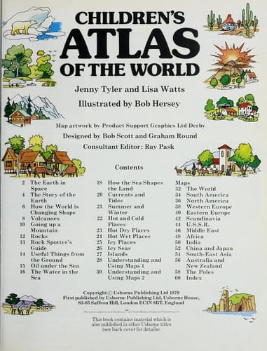 Children's atlas of the world