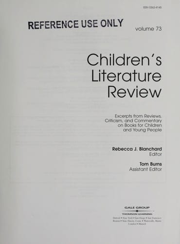 Children's literature review. [electronic resource]