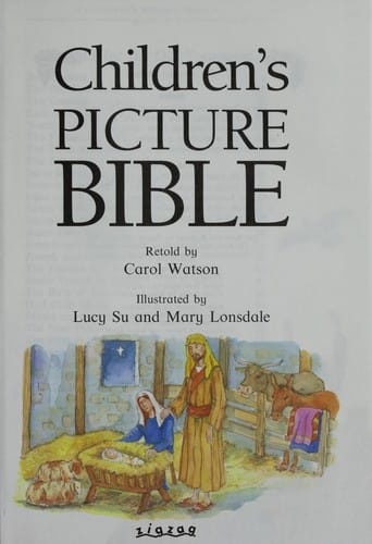 Children's picture Bible