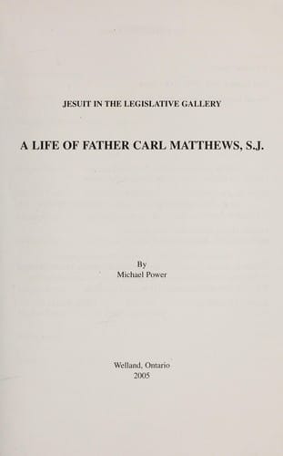 Jesuit in the Legislative gallery