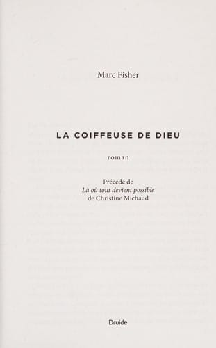 La coiffeuse de Dieu