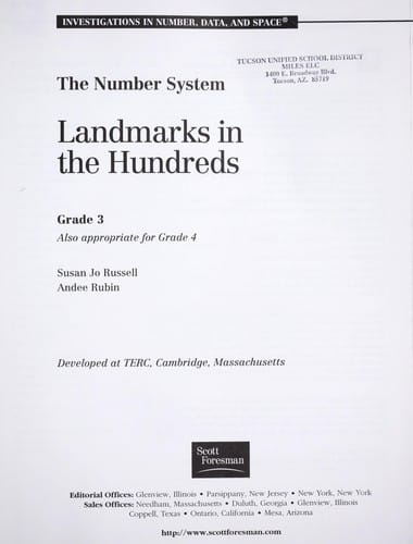 Landmarks in the hundreds