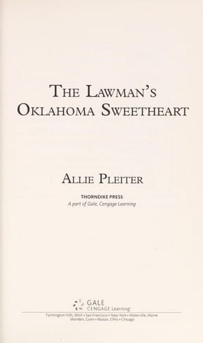 The lawman's Oklahoma sweetheart