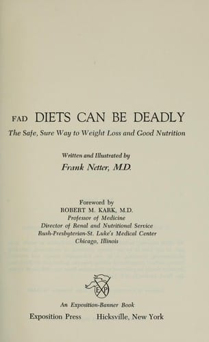 Fad diets can be deadly