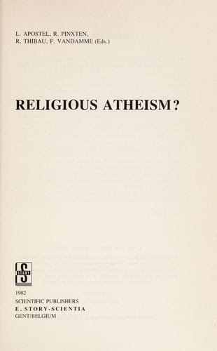 Religious atheism?