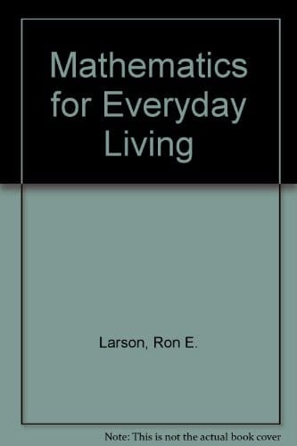 Mathematics for everyday living