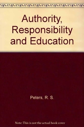 Authority, responsibility and education