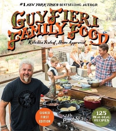 Guy Fieri Family Food - Signed / Autographed Copy