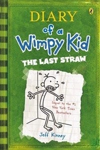 Jeff Kinney Set of 2 Books (Diary of a Wimpy Kid: Rodrick Rules ~ Diary of a Wimpy Kid: The Last Straw)