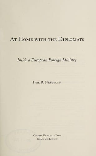 At home with the diplomats