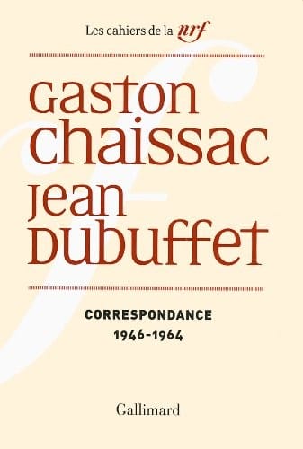 Correspondance (1946-1964) Chaissac (French Edition)