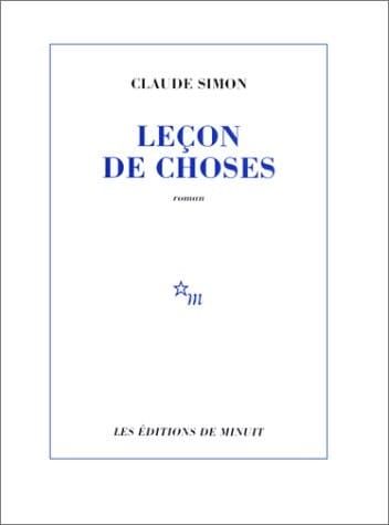 Leçon de choses