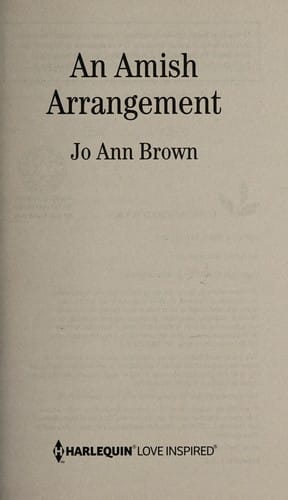 An Amish arrangement