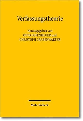 Verfassungstheorie (German Edition)