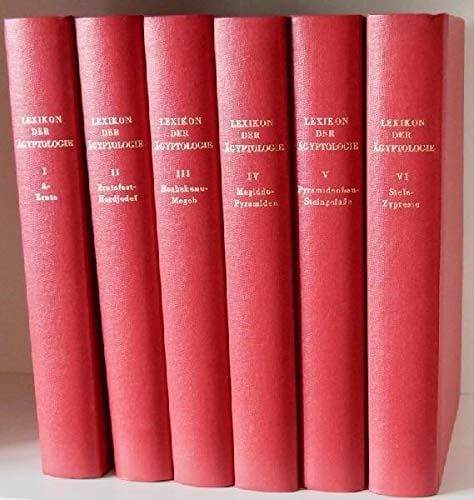Lexikon Der Agyptologie (German Edition)