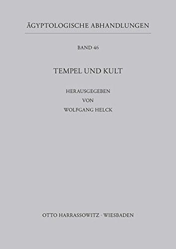 Tempel Und Kult (Agyptologische Abhandlungen) (German Edition)
