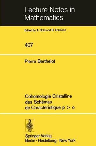 Cohomologie cristalline des schémas de caractéristique p [greater than] o