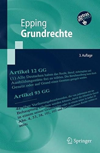 Grundrechte (Springer-Lehrbuch) (German Edition)