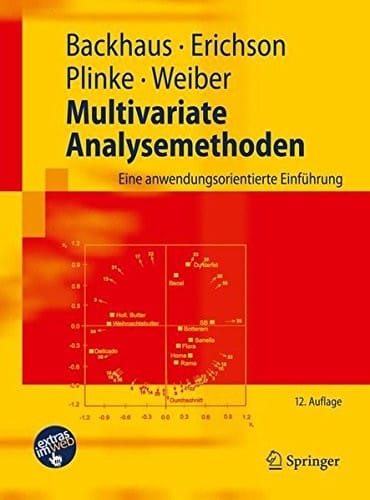 Multivariate Analysemethoden: Eine anwendungsorientierte Einführung (Springer-Lehrbuch) (German Edition)