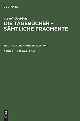 1. 1. 19408. 7. 1941 (German Edition)