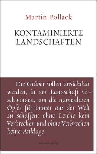Kontaminierte Landschaften (Unruhe bewahren) (German Edition)