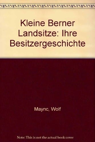 Kleine Berner Landsitze