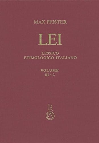 Lessico Etimologico Italiano. Band 3 (III.2): Asperge-Azymus / Indici (Italian Edition)