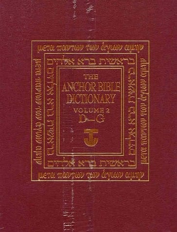 The Anchor Bible Dictionary (6 Volume Set) (v. 1-6)