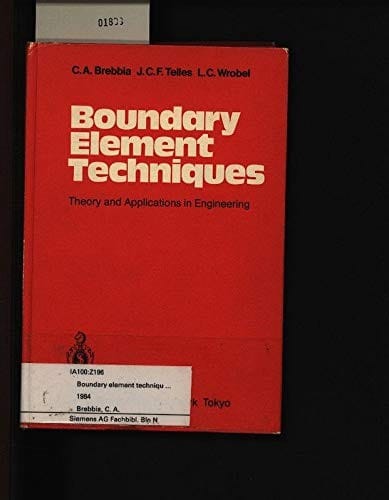Boundary element techniques