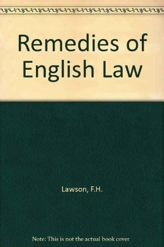 Remedies of English Law