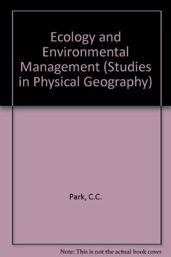 Ecology and environmental management